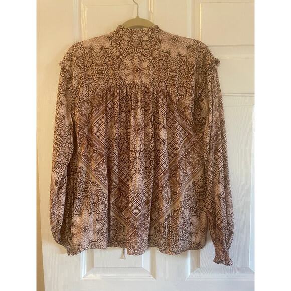 Free People Little Runaway Blouse size small - Picture 2 of 12
